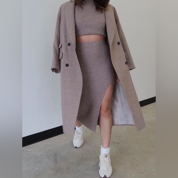 Zara 100% Wool Coat - Picture 5 of 5